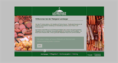 Desktop Screenshot of metzgerei-lemberger.de