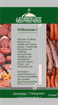 Mobile Screenshot of metzgerei-lemberger.de